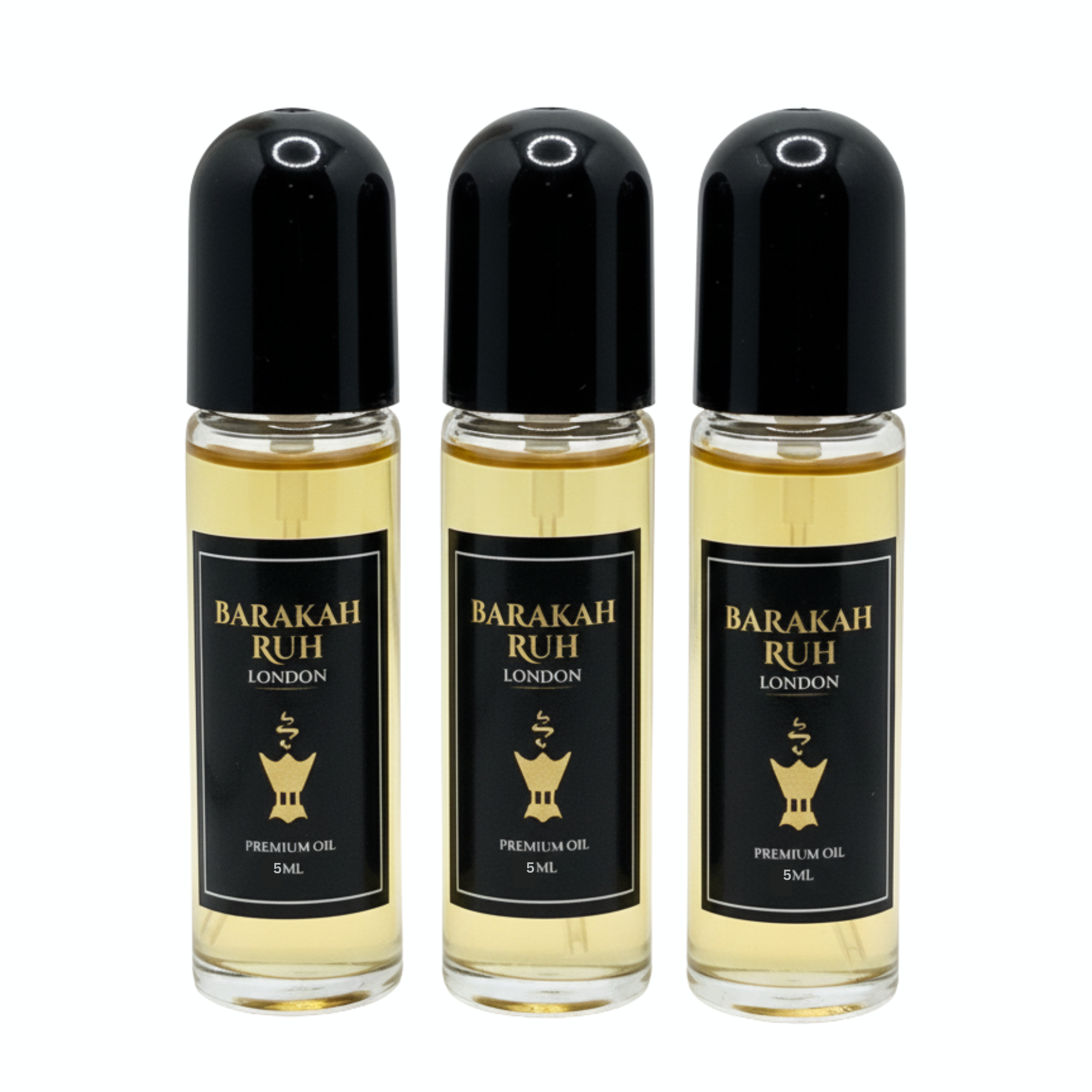 Pack of 3 Perfume Oils (5ml Each)